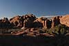 Arches National Park. Elephant Butte i Arches National Park  Arches National Park / Utah USA Nord Amerika  Sandsten, erosion, nationalparker, landskaber