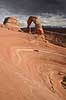 Arches National Park. Delicate Arch i Arches National Park  Arches National Park / Utah USA Nord Amerika  Sandsten, erosion, nationalparker, landskaber