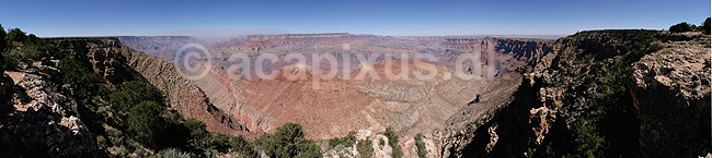 Grandcanyon. Panorama over Grand Canyon; ; Grand Canyon National Park / Arizona; USA; Nord Amerika; ; Floder, vandl�b, vand, slugter, erosion, nationalparker, landskaber, panoramaer