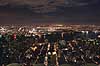 Manhattan. New York Manhattan Skyline og Hudson River. Udsigt imod �st fra Empire State Building.  New York USA Nord Amerika  H�jhuse, skyskrabere, bybilleder, downtown, city, storbyer, metropoler