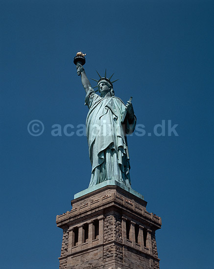 Frihedsgudinden. Frihedsgudinden, Statue of Liberty; ; New York; USA; Nord Amerika; ; National symboler, statuer