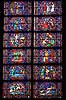 Notre Dame. Glasmosaikker i Cathedrale Notre-Dame  Cath�drale Notre-Dame / Paris Frankrig   Sev�rdigheder, kirke, kirker, kristendom, religion, katolsk, katolicisme, katolik, katolikker