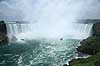Niagara Falls. Niagara Vandfaldene  Niagara Falls Canada   vand, vandfald, regnjakke
