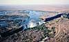 Victoria Falls. Victoria Falls, Zimbabwe - Flight of the Angels ( Scan af KOL3516 )   Victoria Falls Zimbabwe Afrika  Viktoria vandfaldet, Viktoria vandfaldene, vandfald, vand, luftfoto, luftfotos