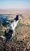 Victoria Falls. Victoria Falls, Zimbabwe - Flight of the Angels ( Scan af KOL3514 )   Victoria Falls Zimbabwe Afrika  Viktoria vandfaldet, Viktoria vandfaldene, vandfald, vand, luftfoto, luftfotos