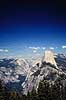 Half Dome. Half Dome og Tenaya Canyon - Fotograferet fra Glacier Point ( Scan af KOL417 )   Yosemite National Park / Californien USA Nordamerika  Bjerge