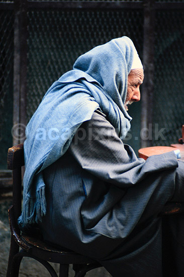 Araber. Gammel mand i Khan el Khalili basaren i Cairo ( Scan af KOL159 ) ; ; Cairo; Egypten; Afrika; ; 