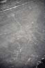 Nazca linier. Nazca linier - Kollibri, ca 80 meter - Preinca figurer i �rken, funktion endnu diskutabel. Dannet ved at m�rke sten p� overfladen er flyttet til siden. ( Scan af KOL1864 )   Nazca Peru Sydamerika  Nazcalinerne, luftfoto