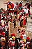 Inti Raimi festivallen. Inti Raimi festivallen - Inka'en b�res bort ( Scan af KOL1974 )   Sacsayhuaman / Cuzco Peru Sydamerika  Inca, inka, inkaer, incaer
