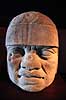 Olmec hoved. Olmec hoved. Circa 2 meter h�jt udstillet i Museo Nacional de Antropolog�a ( Scan af KOL6847 )   Mexico City Mexico Nordamerika  