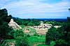 Palenque. Maya ruiner i Palenque - Bla. Templo de Los Inscriptiones og El Palacio ( Scan af KOL6856 )   Palenque / Chiapas Mexico Nordamerika  Mayaerne