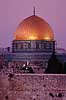 Gr�demuren og Klippemoskeen. Gr�demuren foran Dome of the Rock p� Haram Ash-Sharif / Tempel Bjerget ( Scan af KOL5183 )   Jerusalem Israel Asien  Islam, moskeer