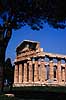 Paestum ruinerne. Paestum ruinerne - Ceres-templet ( Scan af KOL6365 )   Paestum (Poseidonia) Italien   Romerriget