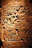 Mayarelief. Relief af mayaer - Udstillet i Museo de San Ildefonso ( Scan af KOL6673 )   Mexico City Mexico Nordamerika  Maya