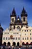 Kostel Panny Marie. Kostel Panny Marie pred Tynem - Kirke i Prag ( Scan af KOL1666 )   Prag Tjekkoslovakiet   