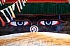 Bodhnath stupaen. Buddha's �jne, Bodhnath stupaen i Bodhnath n�r Kathmandu ( Scan af KOL1372 )   Bodhnath Nepal Asien  Buddha, buddhisme, stupa