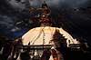 Swayambhunath. Swayambhunath stupaen - Swayambhunath, Kathmandu ( Scan af KOL1414 )   Kathmandu Nepal Asien  Buddha, buddhisme, stupa