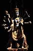 Tr�figur. Tr�figur af Shiva i Mul Chowk - Durbar Square, Patan ( Scan af KOL1370 )   Patan Nepal Asien  