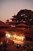 Durbar Square, Kathmandu. Degutaleju og Bhagwati Templerne - Durbar Square, Kathmandu ( Scan af KOL1310 )   Kathmandu Nepal Asien  