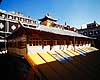 Potala paladset. Potala paladset Te-pavalionen ved de gyldne tage ( Scan af KOL4398 )  Lhasa Tibet ( Kina ) Asien  Dalai Lama, budhisme, religion