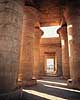 Ramesseum Templet. Ramesseum Templet ( Scan af KOL7706 )  Luxor Egypten Afrika  S�jler, Pharaoh Ramesses II