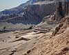 Temple of Hatshepsut. Deir al-Bahri - Temple of Hatshepsut ( Scan af KOL7718 )  Luxor Egypten Afrika  