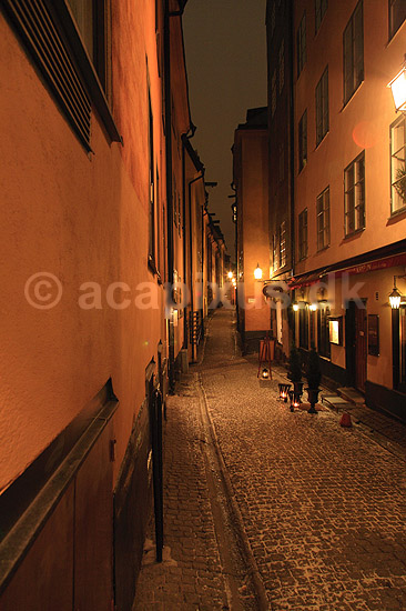 Stockholm. Gamla Stan i Stockholm; ; Stockholm; Sverige; ; ; Scandinavien, vinter, torv, torve, hovedstad, hovedst�der, storby, storbyer