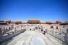 Den Forbudte By. Taihe Gate (Taihe Porten, Gate of Supreme Harmony) i Den Forbudte By i Beijing.  Den Forbudte By / Beijing Kina   Palace Museum, The Forbidden City, Det kejserlige palads, UNESCO Verdens Kulturarv, UNESCO World Heritage