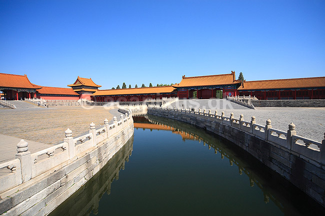 Den Forbudte By. Den Forbudte By i Beijing.; ; Den Forbudte By / Beijing; Kina; ; ; Palace Museum, The Forbidden City, Det kejserlige palads, UNESCO Verdens Kulturarv, UNESCO World Heritage