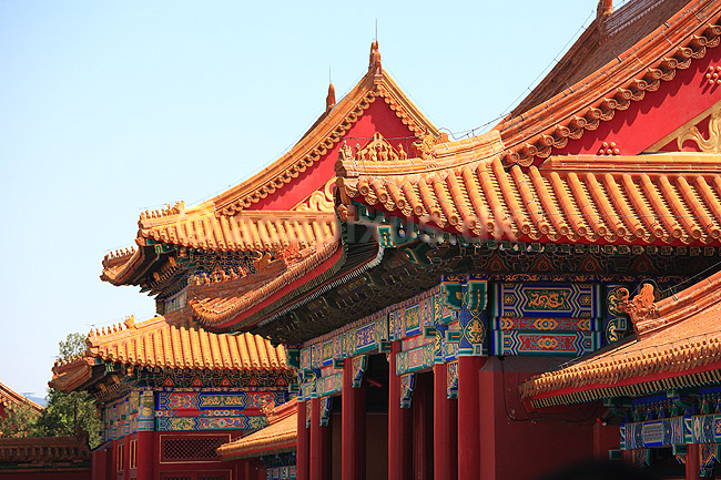 Den Forbudte By. Den Forbudte By i Beijing.; ; Den Forbudte By / Beijing; Kina; ; ; Palace Museum, The Forbidden City, Det kejserlige palads, UNESCO Verdens Kulturarv, UNESCO World Heritage