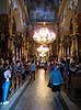 Lviv. Morgenmesse i St. Andrew kirken i Bernardine klosteret i byen Lviv, der er regionshovedstad i Lviv Oblast (polsk: Lw�w, Lwow, tysk: Lemberg). V�rtsby til Euro 2012  Lviv Ukraine   Leopolis, UNESCO's Verdensarvsliste, Unesco World Heritage, Europamesterskab 2012, Euro12