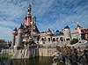 Disneyworld. Torneroses slot i Fantasyland i Disneyworld i Paris  Paris Frankrig   Princesseslottet, Eurodisney, Disneyland Park, Sleeping Beauty Castle, Forlystelsespark, forlystelsesparker