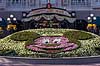 Disneyworld. Indgangen til Disneyland Park i Disneyworld i Paris  Paris Frankrig   Eurodisney, Disneyland Park, Forlystelsespark, forlystelsesparker