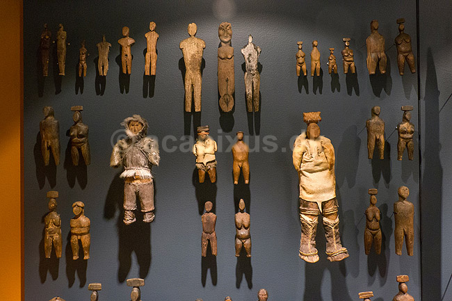 Leget�j. Inuitleget�j udstillet p� Nationalmuseet i Nuuk; ; Nuuk; Gr�nland; ; ; Godth�b, hovedstad p� Gr�nland, Inuit