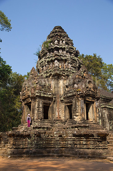 Thommanon / Angkor Wat. Thommanon templet i Angkor Archeological Park, World Heritage Site, bygget sent i 11e �rhundrede af Suryavarman II; ; Angkor Archeological Park / Siem Reap; Cambodia; ; ; Angkor Wat, Templer, Khmer riget