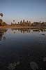 Angkor Wat. Angkor Wat templet ved solnedgang i Angkor Archeological Park, World Heritage Site, bygget i 12e �rhundrede af Suryavarman II  Angkor Archeological Park / Siem Reap Cambodia   Angkor Wat, Templer, Khmer riget