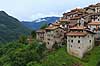 Magasa. Bjerglandsbyen Magasa i bjergene ovenfor Gardas�en  Lago di Garda, Gardas�en / Magasa Italien  landskaber turisme