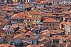 Venedig. Venedig set fra Markust�rnet (Campanile di San Marco)  Venedig Italien  sev�rdigheder turisme