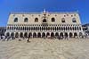 Venedig. Dogepaladset (Museo di Palazzo Ducale) i Venedig  Venedig Italien  sev�rdigheder turisme