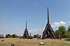 Middelaldercentret. Blider klarg�res til affyring i Middelaldercentret i Sundby ved Nyk�bing Falster  Middelaldercentret / Nyk�bing Falster Danmark  sev�rdigheder turisme, blide, v�ben, krigsv�ben