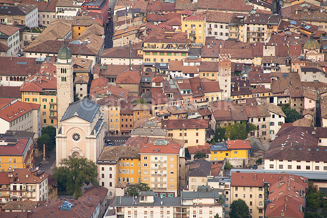 Trento. Udsigt over Trento set fra Sardagna; ; Trento; Italien; ; ; 