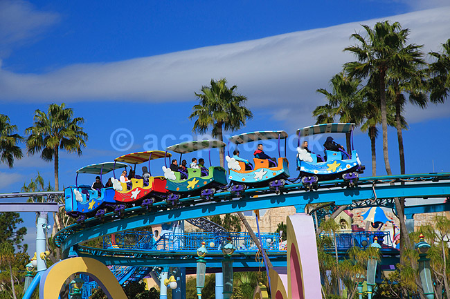 Universal Islands of Adventure. Rutchebane i Universal Theme Park i Orlando; ; Orlando / Florida; USA; ; ; Forlystelsespark, forlystelsesparker, turisme