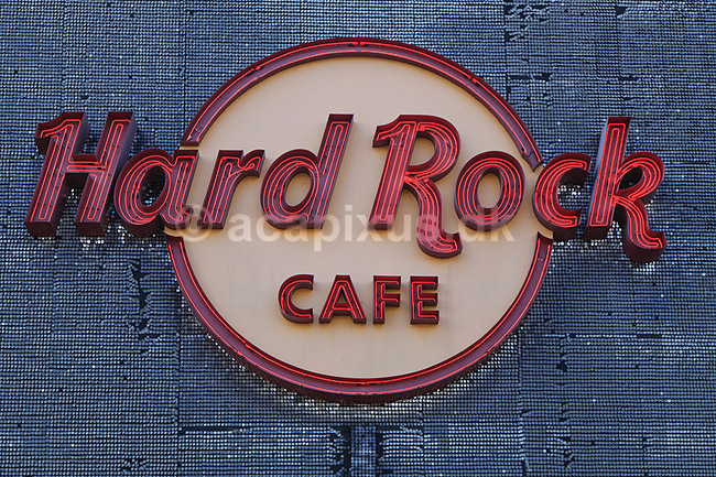 Universal Islands of Adventure. Hard Rock Cafe Orlando -  i Universal Theme Park i Orlando; ; Orlando / Florida; USA; ; ; Forlystelsespark, forlystelsesparker, turisme