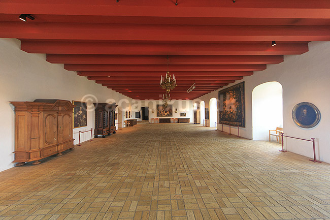 Koldinghus. Riddersalen p� Koldinghus; ; Kolding; Danmark; ; ; Museet p� Koldinghus, Markdanersgade 11, 6000 Kolding. Arensborg, �rneborg, Middelborg