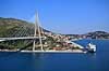 Dubrovnik. Franjo Tudjman Bridge; Dubrovnik Bridge  Dubrovnik Kroatien   Croatien