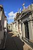Buenos Aires. Gravmonumenter p� Cementerio de la Recoleta kirkeg�rde i Buenos Aires  Buenos Aires Argentina Sydamerika  kirkeg�rde