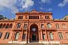 Casa Rosada. Plaza de Mayo med Casa Rosada (Casa de Gobierno), Argentinas Pr�sident Palads  Buenos Aires Argentina Sydamerika  