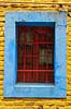 La Boca. Caminito gaden i La Boca i Buenos Aires. Gadens huse er bemalet i farvestr�lende farver  Buenos Aires Argentina Sydamerika  