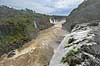 Iguazu vandfaldene. Iguazu vandfaldene set fra den Brasilianske side af vandfaldene  Iguazu Brasilien Sydamerika  Vandfald, The Iguazu Falls, Iguaz� Falls, Iguassu Falls, Igua�u Falls, Cataratas del Iguaz�, Cataratas do Igua�u 