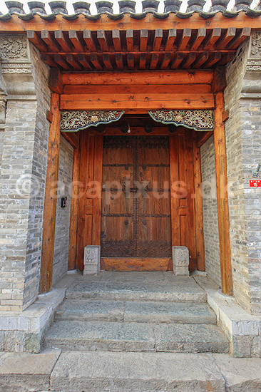 Beijing. Gaded�r i den gamle bydel - hutongerne - i Beijing; ; Beijing; Kina; Asien; ; Peking